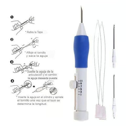 MAGIC PEN: BOLÍGRAFO MÁGICO PARA BORDAR ✨🧵