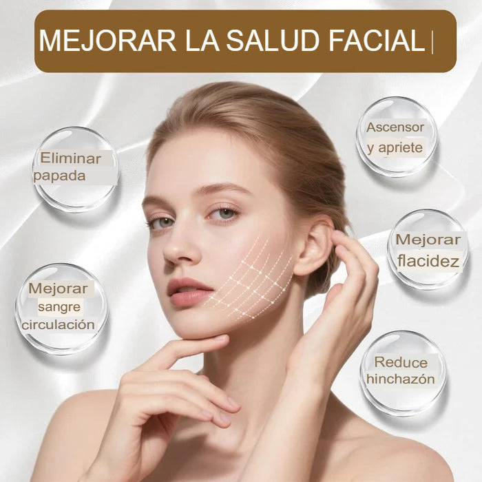 DRENAFACE SET X 2: CEPILLOS DE DRENAJE LINFÁTICO FACIAL🌿💧
