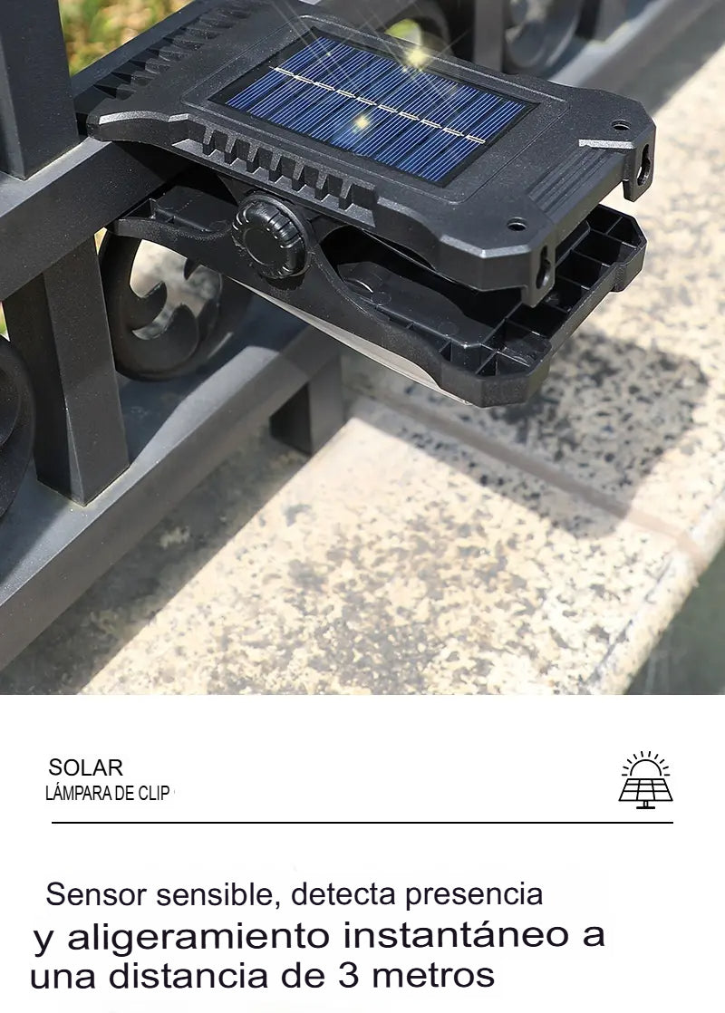 CLIPLIGHT: X2 CLIP LÁMPARA SOLAR 🌞💡