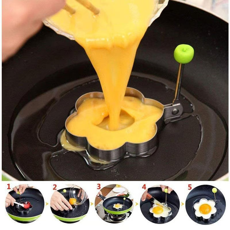 EGG MOLD: KIT X5 MOLDES PARA HUEVOS 🔥🍳