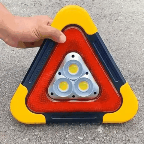 SAFELIGTH: LUZ TRIANGULAR DE EMERGENCIA 3 EN 1 🚨🔆