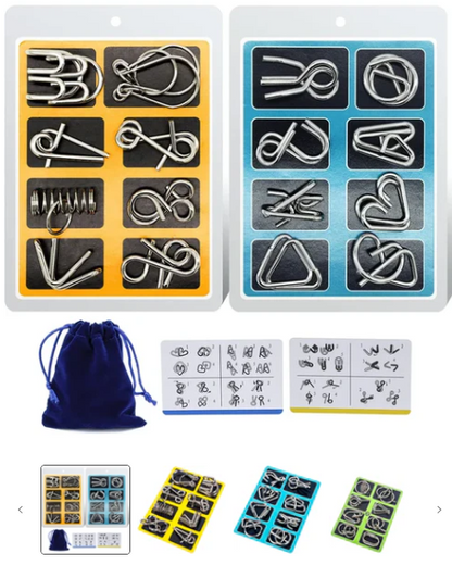 APRENDER JUGANDO: SET X20 ROMPECABEZAS MONTESSORI 🧩🧠