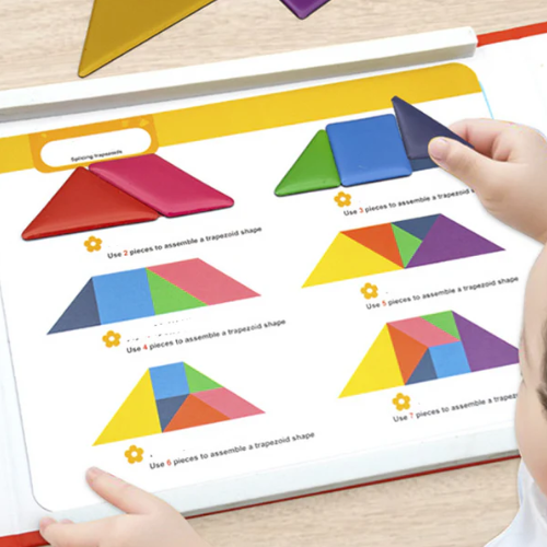 TANGRAM DIDÁCTICO MONTESSORI 🎨📚