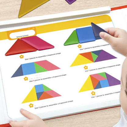 TANGRAM DIDÁCTICO MONTESSORI 🎨📚