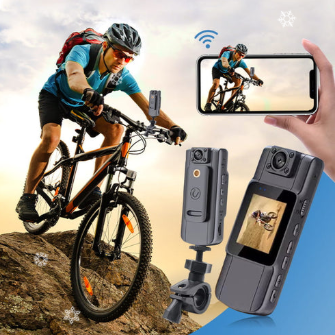 ACTION CAM: CÁMARA PORTÁTIL DEPORTIVA 4K 📸🔥