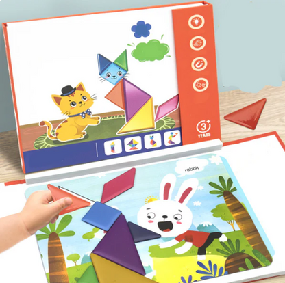 TANGRAM DIDÁCTICO MONTESSORI 🎨📚