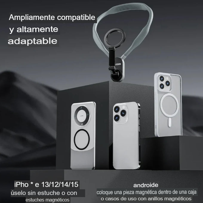 📱🙌 SOPORTE HOLDER DE CUELLO PARA CELULAR 🧍‍♀️✨