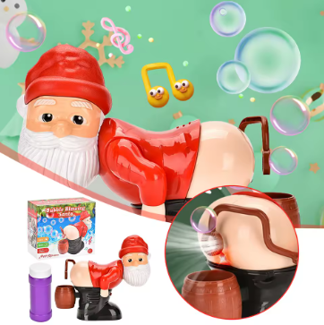 SANTABUBBLES: MAQUINA DE BURBUJAS PAPÁ NOEL 🎄💨