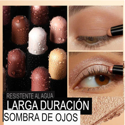 EASY LOOK: SET X 8 SOMBRAS EN BARRA 💖