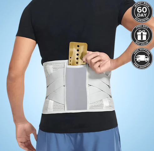 BACKFIX 360: CINTURÓN SOPORTE LUMBAR🧍‍♂️
