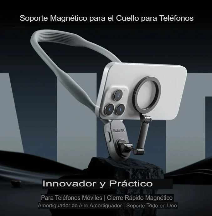 📱🙌 SOPORTE HOLDER DE CUELLO PARA CELULAR 🧍‍♀️✨