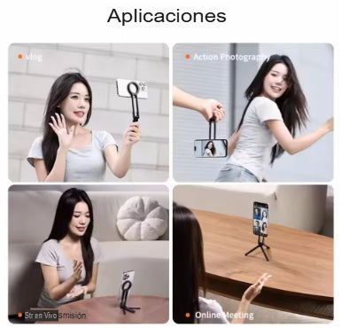 MAGSAFEPRO: TRÍPODE + SELFIE STICK MAGSAFE📸