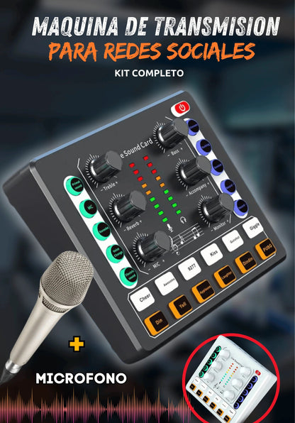 📸 KITSTREAM: KIT DE TRANSMISIÓN PARA REDES SOCIALES🎙️