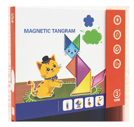 TANGRAM DIDÁCTICO MONTESSORI 🎨📚