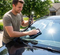 SHINE CAR: LÍQUIDO DE PULIDO – ELIMINA MANCHAS, ACEITE Y RASGUÑOS🌟🚗