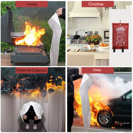 FIRESTOP: MANTA EXTINGUIDORA DE INCENDIOS 🧯✨