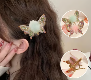 FLYHAIR: CLIP MARIPOSA X2 🦋💫