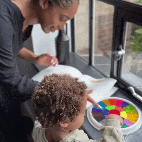 WASHART: KIT DE PINTURA LAVABLE PARA NIÑOS 🖼️🧽