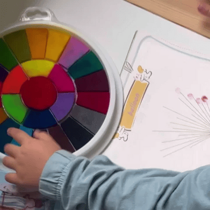 WASHART: KIT DE PINTURA LAVABLE PARA NIÑOS 🖼️🧽
