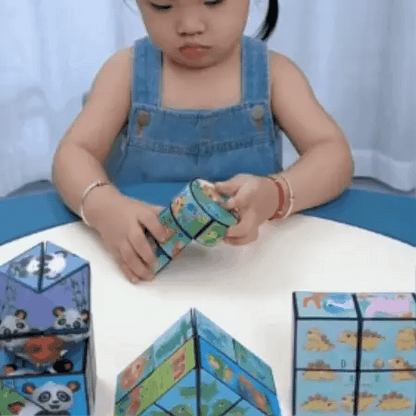 MAGICUBE-KIDS: CUBOS MÁGICOS PLEGABLES X6 🧩✨