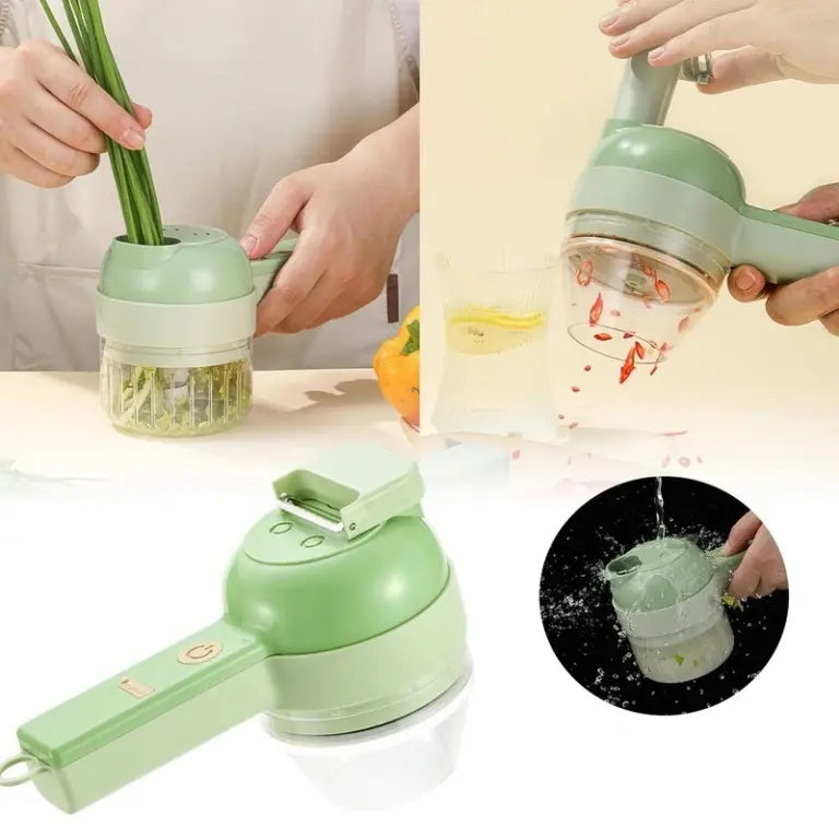 PICATODO MANUAL MULTIFUNCIONAL 🥕🔪