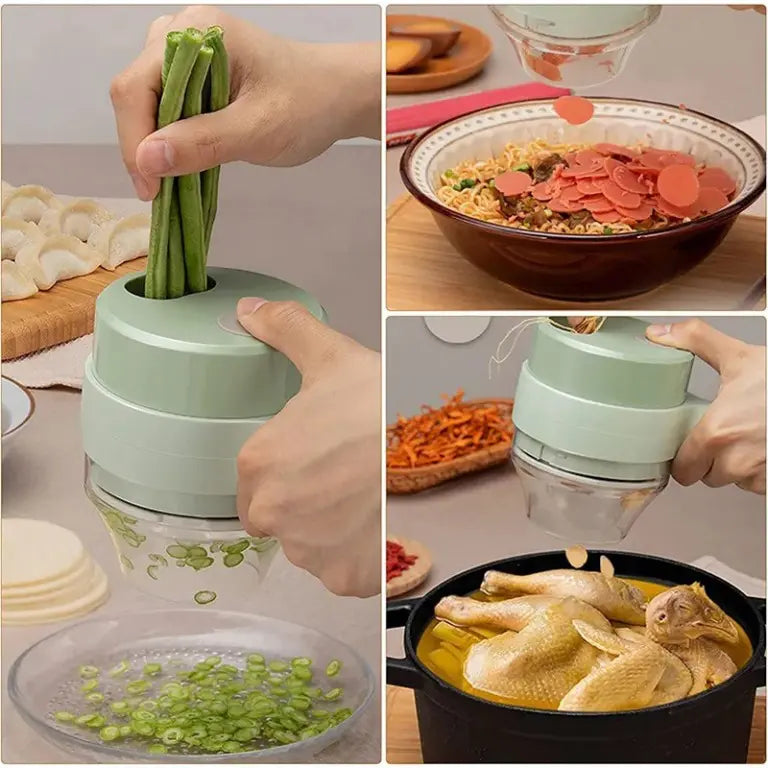 PICATODO MANUAL MULTIFUNCIONAL 🥕🔪