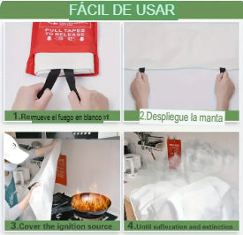 FIRESTOP: MANTA EXTINGUIDORA DE INCENDIOS 🧯✨