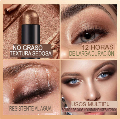 EASY LOOK: SET X 8 SOMBRAS EN BARRA 💖
