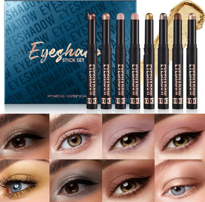 EASY LOOK: SET X 8 SOMBRAS EN BARRA 💖