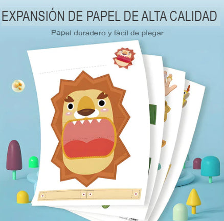 ORIMASTER: LIBRO DE ORIGAMI 3D 16 DISEÑOS 📘