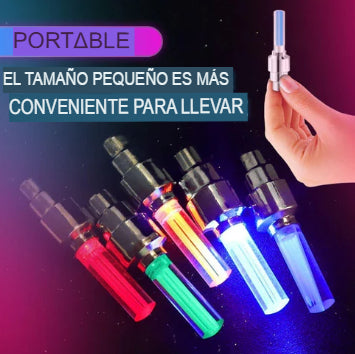 LED RIDE: KIT X 4 LUCES LED DE RUEDAS💡🔥