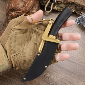 SURVIVAL CUT: CUCHILLO PORTÁTIL CON FUNDA 🔪🔥