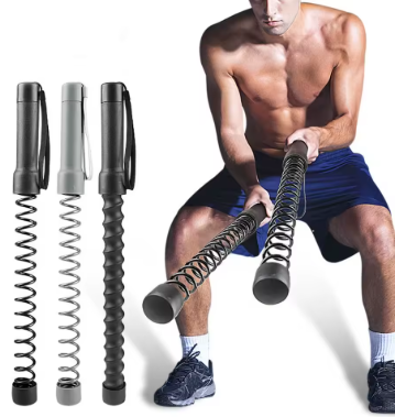 BARRA DE ENTRENAMIENTO DE BRAZO CON RESORTE DE ALTA TENSIÓN 💥💪