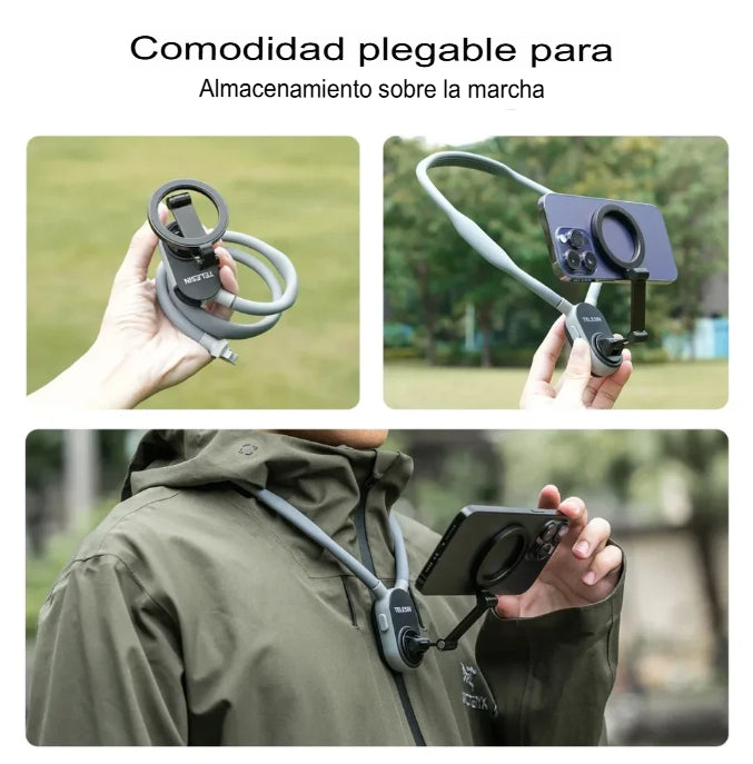 📱🙌 SOPORTE HOLDER DE CUELLO PARA CELULAR 🧍‍♀️✨