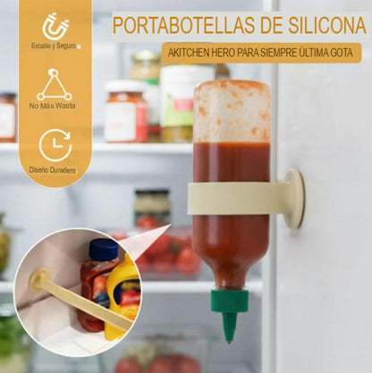BOTTLEGRIP: VENTOSAS PORTA BOTELLAS DE SILICONA🥤🧲