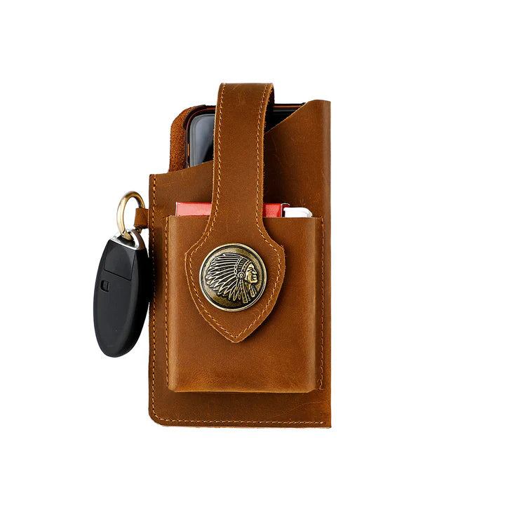 ALFA BAG: RIÑONERA MACHO ALFA EN CUERO💼💎