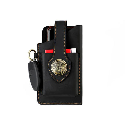 ALFA BAG: RIÑONERA MACHO ALFA EN CUERO💼💎