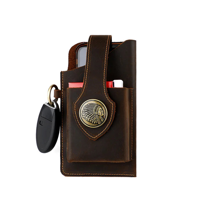 ALFA BAG: RIÑONERA MACHO ALFA EN CUERO💼💎
