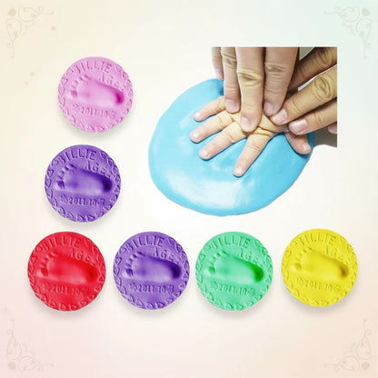 BABY MEMORY: KIT DE ARCILLA PARA HUELLAS DE BEBÉ🔥👣