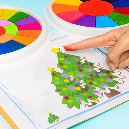 WASHART: KIT DE PINTURA LAVABLE PARA NIÑOS 🖼️🧽