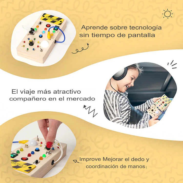 SWITCHFUN: TABLERO DE INTERRUPTORES MONTESORI 🎯🚀