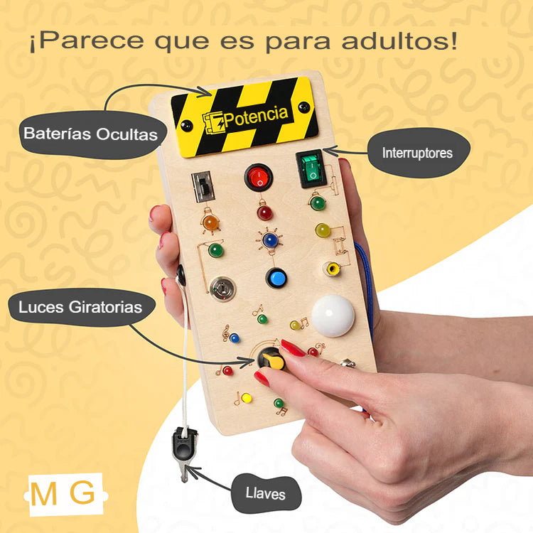 SWITCHFUN: TABLERO DE INTERRUPTORES MONTESORI 🎯🚀