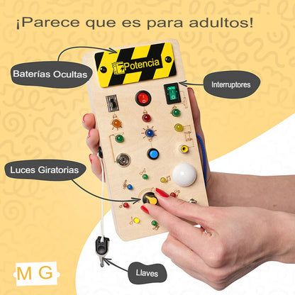 SWITCHFUN: TABLERO DE INTERRUPTORES MONTESORI 🎯🚀