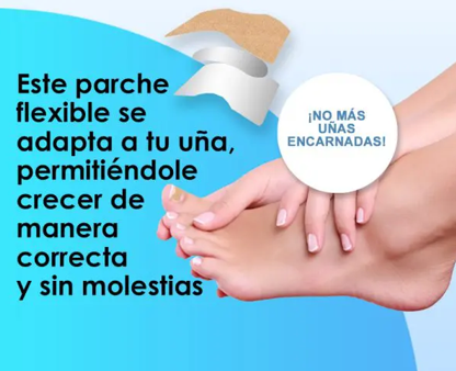TOEPATCH: PARCHES PARA UÑAS ENTERRADAS 🦶🌟