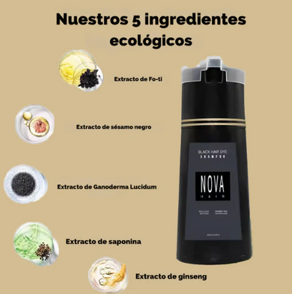 MANCOLOR: SHAMPOO COLORANTE PARA HOMBRE ⚫