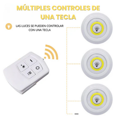 LUMISTICK: LÁMPARAS ADHESIVAS 💡