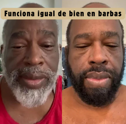 MANCOLOR: SHAMPOO COLORANTE PARA HOMBRE ⚫