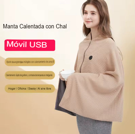 USB CONFORT: MANTA DE CALEFACCIÓN USB 🔥✨