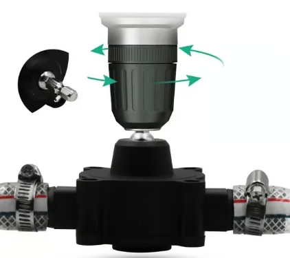 WATER-DRILL: BOMBA DE AGUA PARA TALADRO💦🔧