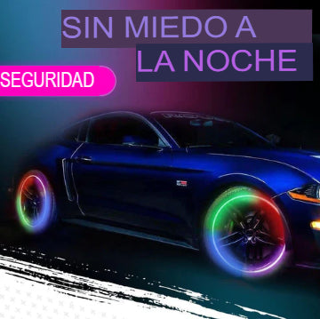 LED RIDE: KIT X 4 LUCES LED DE RUEDAS💡🔥